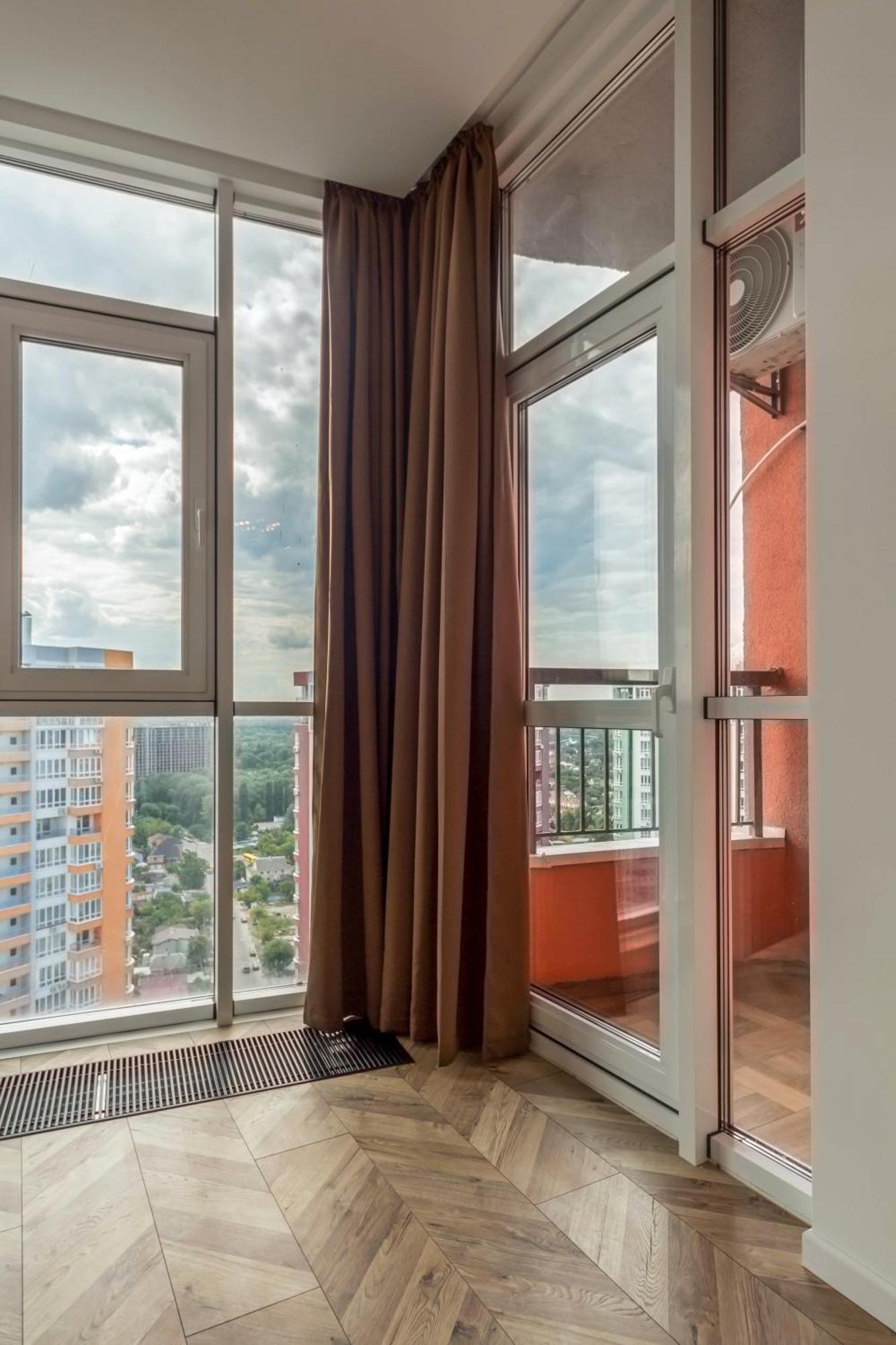 Design Apartments With Panoramic View Kiew Exterior foto